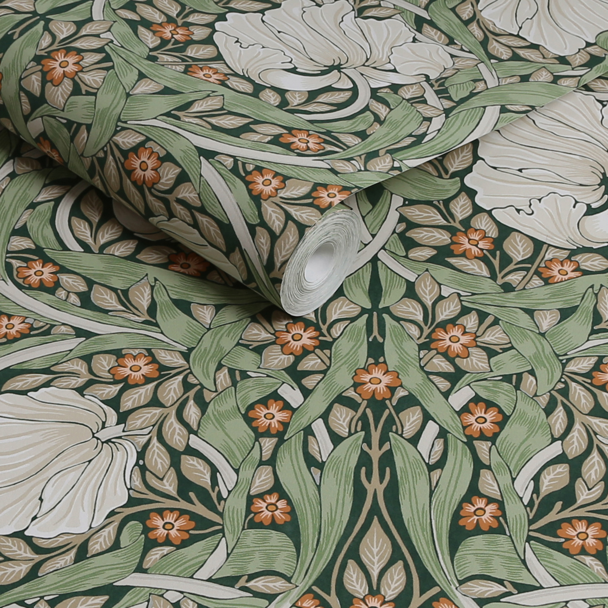 Vliesbehang pimpernel green