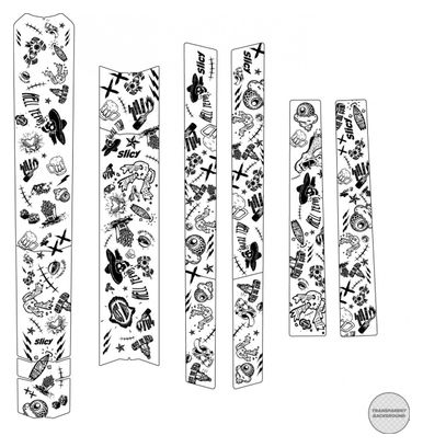 Kit Protection de Cadre Slicy Sublimistick Madman Brillant