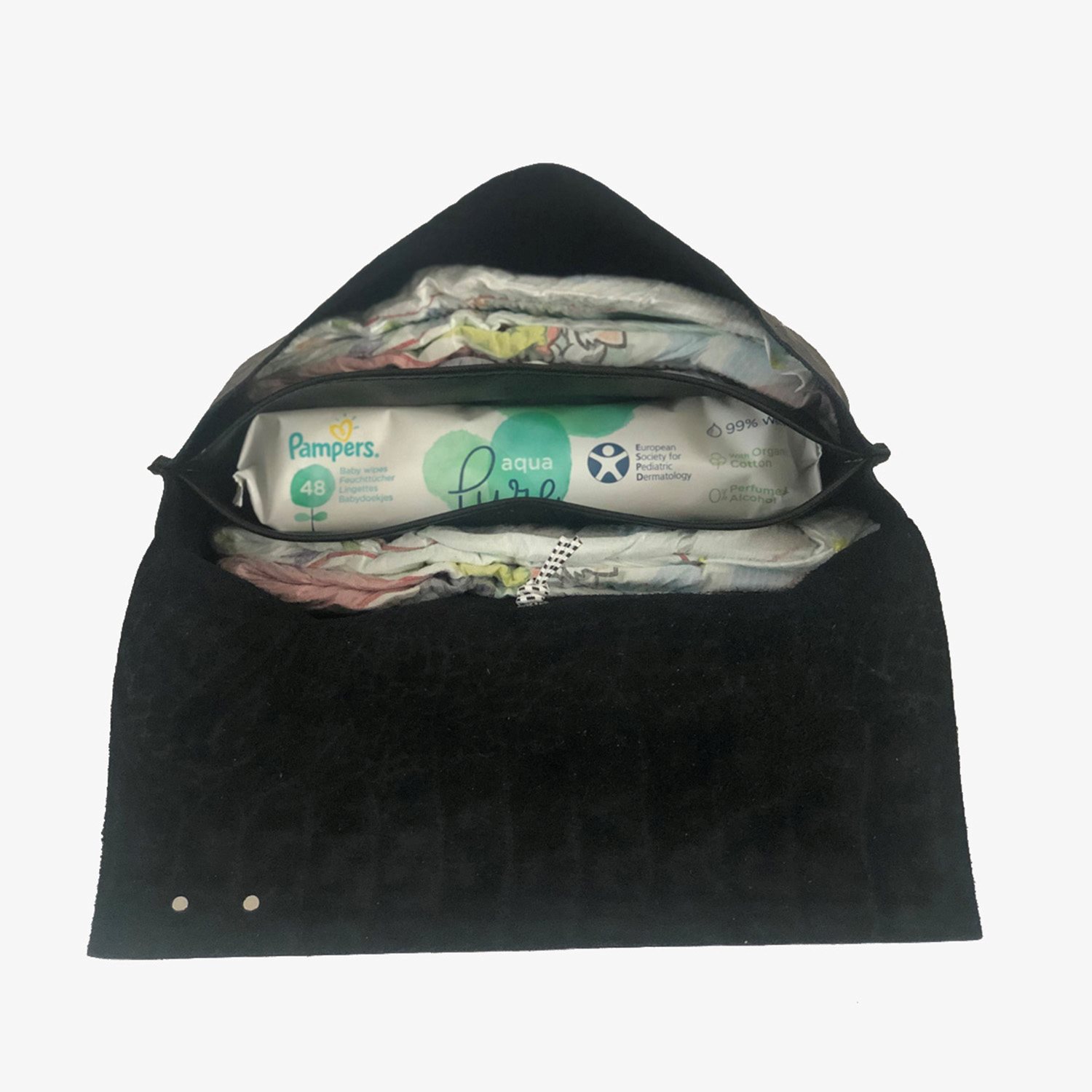 Mozz Luier Etui zebra black