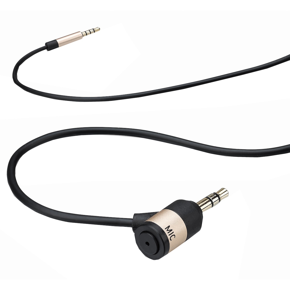 Sandstrøm AUX handsfree-kabel (sort)