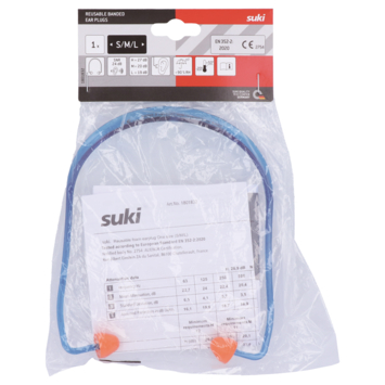 Suki gehoorbeschermer ultra licht -23 db