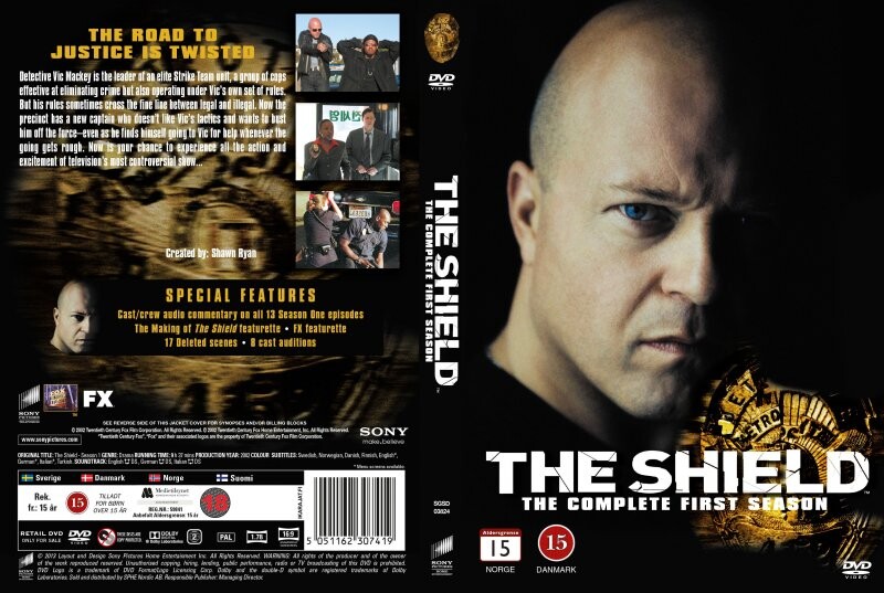 The Shield - Sæson 1 - DVD