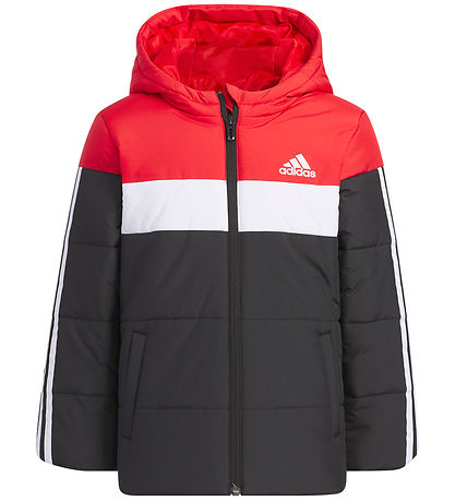 adidas Performance Dynejakke - LK Pad JKT - Sort/R?d/Hvid