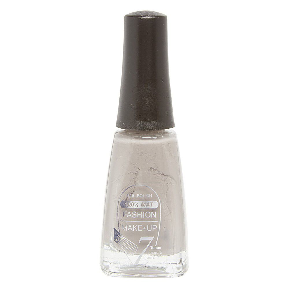 Fashion Make Up  vernis à ongles 100% Mat Gris