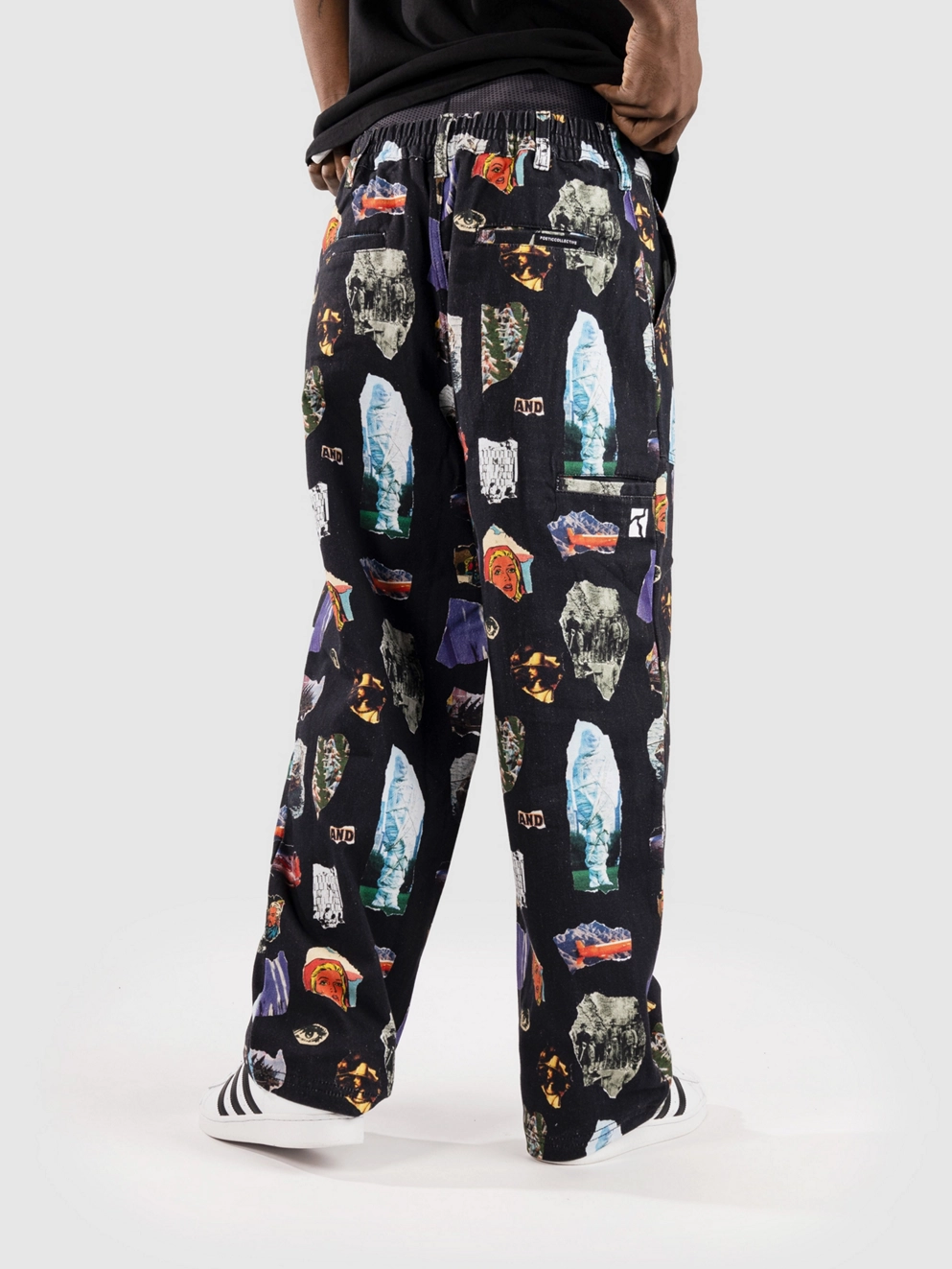 Poetic Collective Painter Jeans and collage