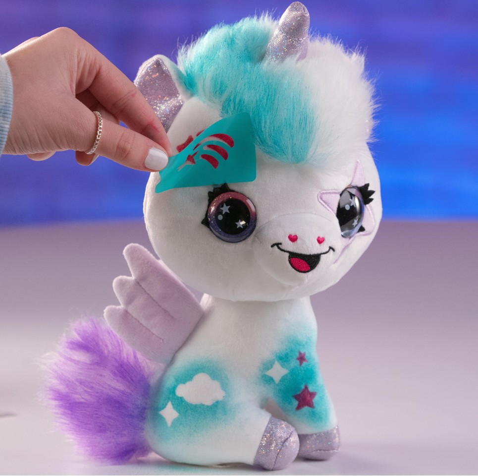 Airbrush Plush - Enhjørning Lyser i Mørke