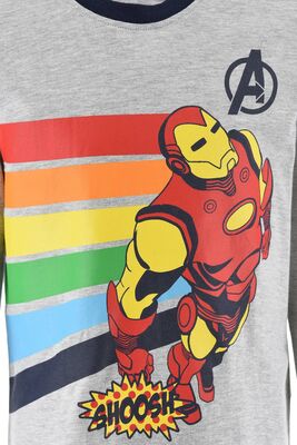 Marvel Avengers Classic Pysjamas, Lysegrå