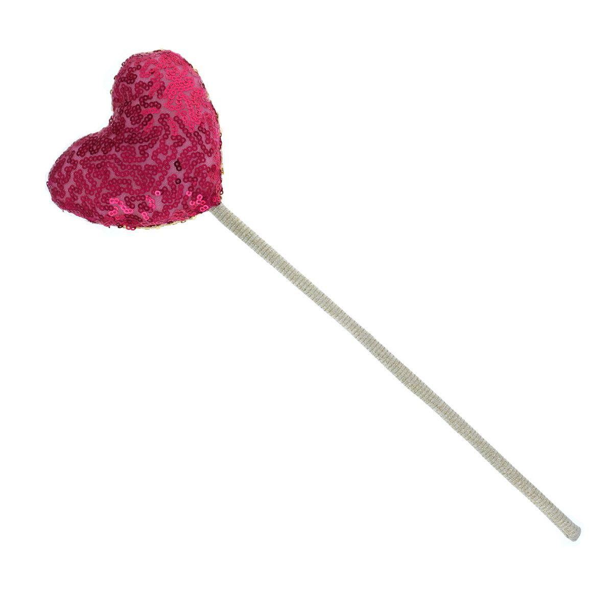 Baguette magique coeur sequins bicolore Mercredi et Patati