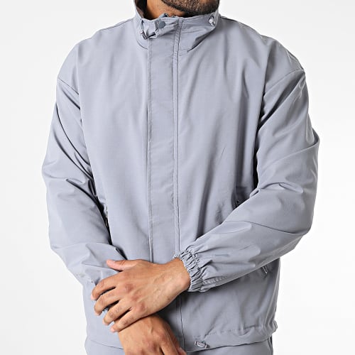 Ensemble Veste Zippée Et Pantalon Jogging KL-2073 Gris