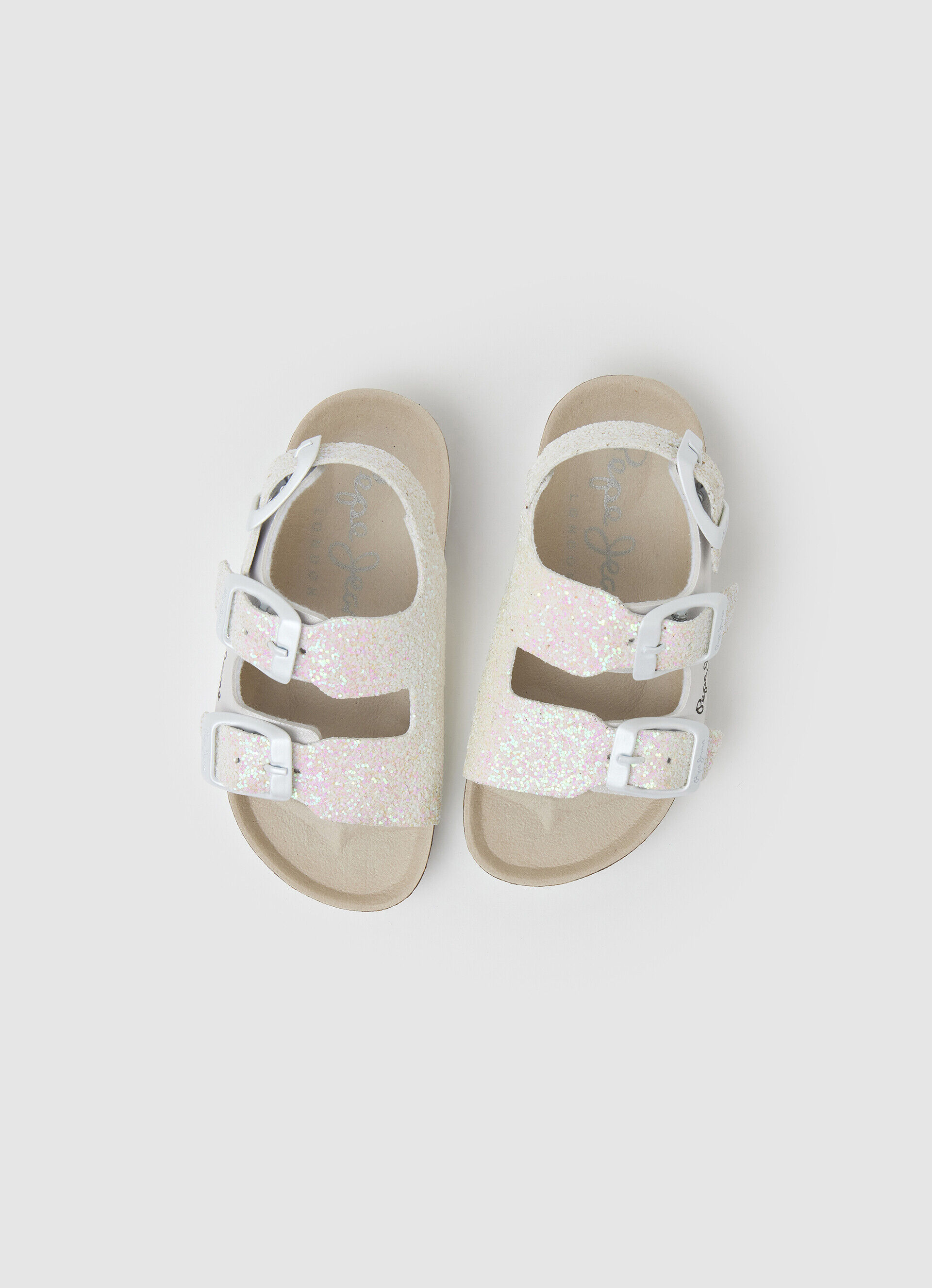 Sandálias anatômicas Oban para casais - branco-creme