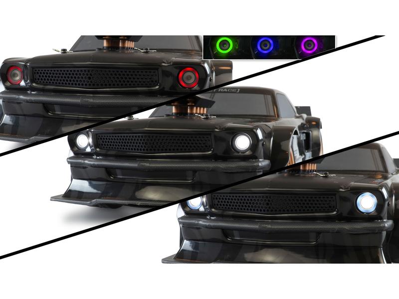 Amewi Tourenwagen AMXRacing HC7 6S, 4WD, 1:7, RTR Muscle Car im Massstab 1:7 mit starkem Brushless Antrieb