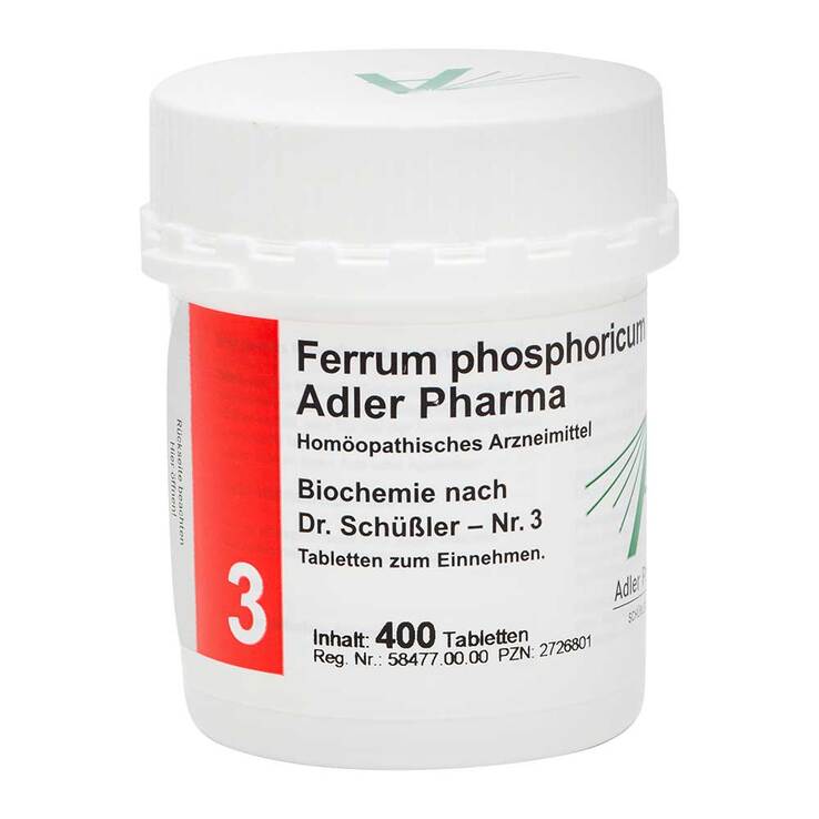 Biochemie Adler 3 Ferrum pho, 400 St