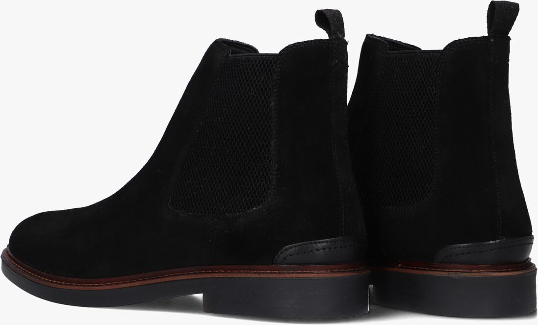 zwarte stefano lauran chelsea boots 92903
