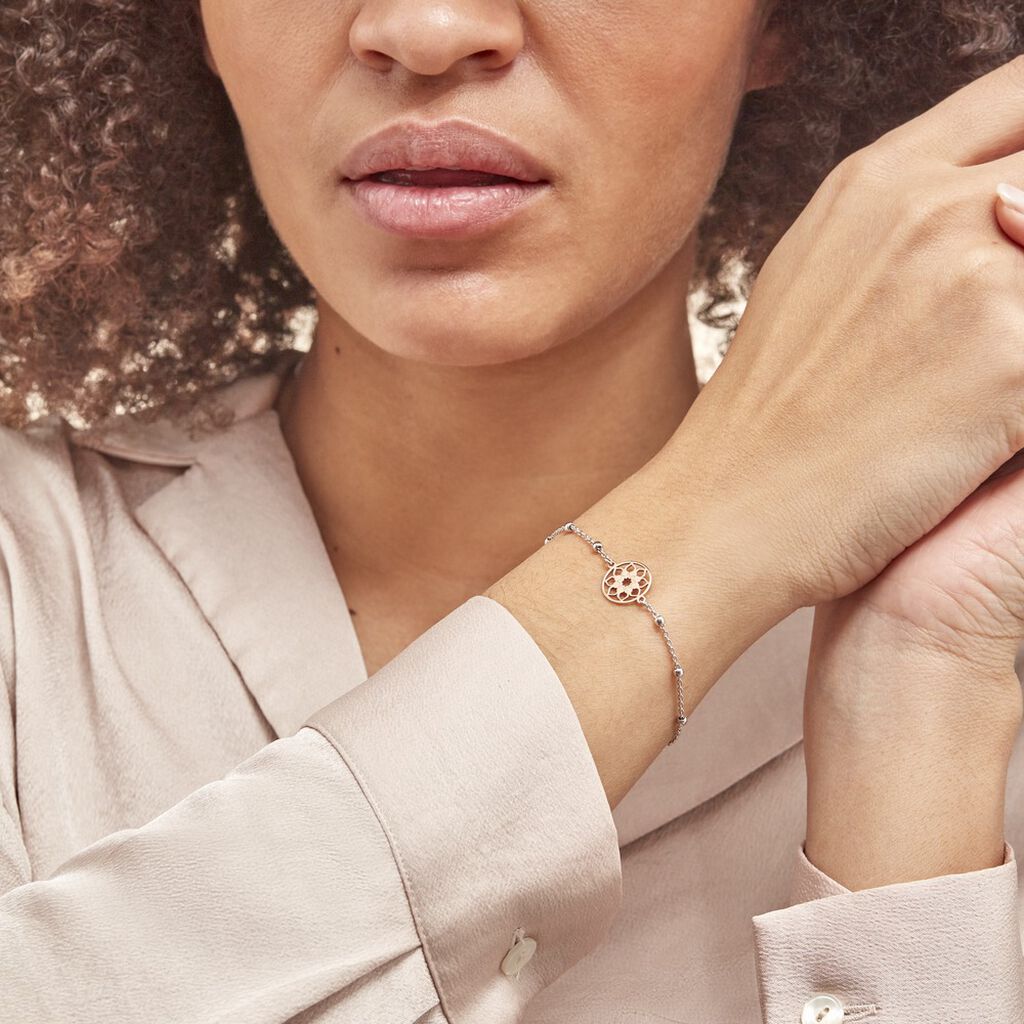 Bracelet Argent Bicolore Vicencio