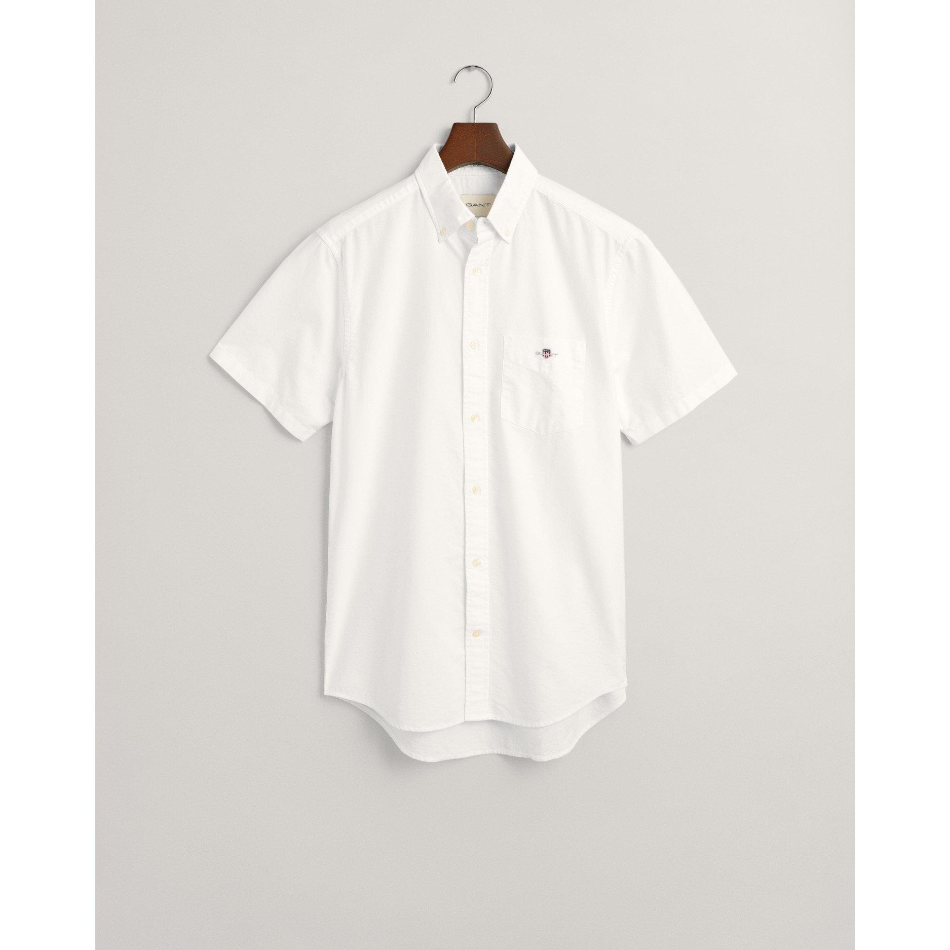 Gant Regular Fit Classic Oxford Short Sleeve Shirt
