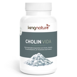 Kingnature Cholin Vida Kapseln 350 mg, 90 Stück