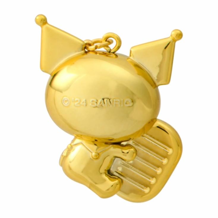 Sanrio - Kuromi Gouden Sleutelhanger