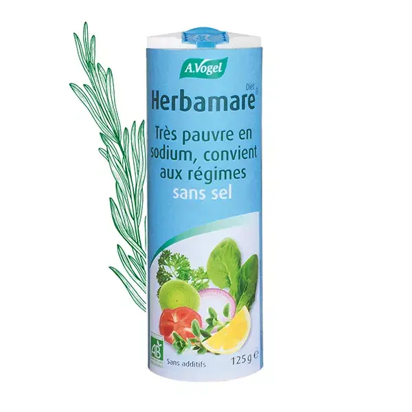 A.vogel Herbamare Diet Muito Baixo em Sódio Orgânico 125g