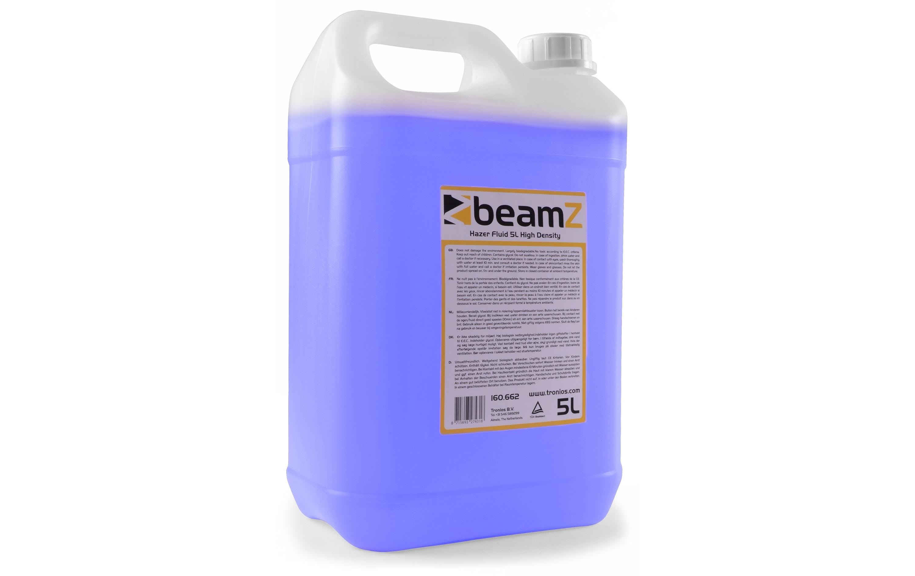 Hazerfluid High-Density 5 lHazer-Fluid auf Wasserbasis, 5 Liter