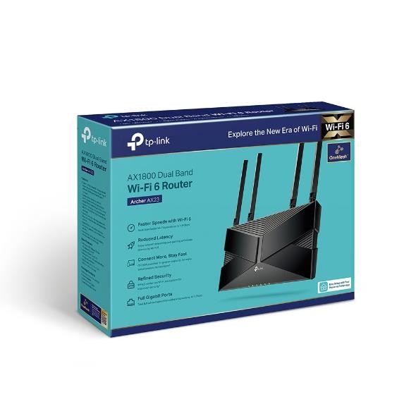TP-Link - AX1800 Dual-Band Wi-Fi 6 Router /Archer AX23