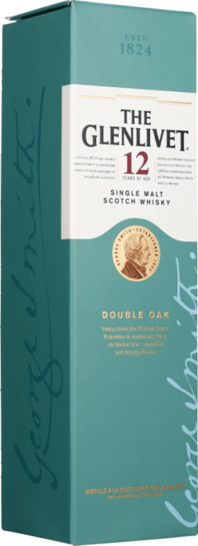 THE GLENLIVET 12 YEARS DOUBLE OAK 70CL