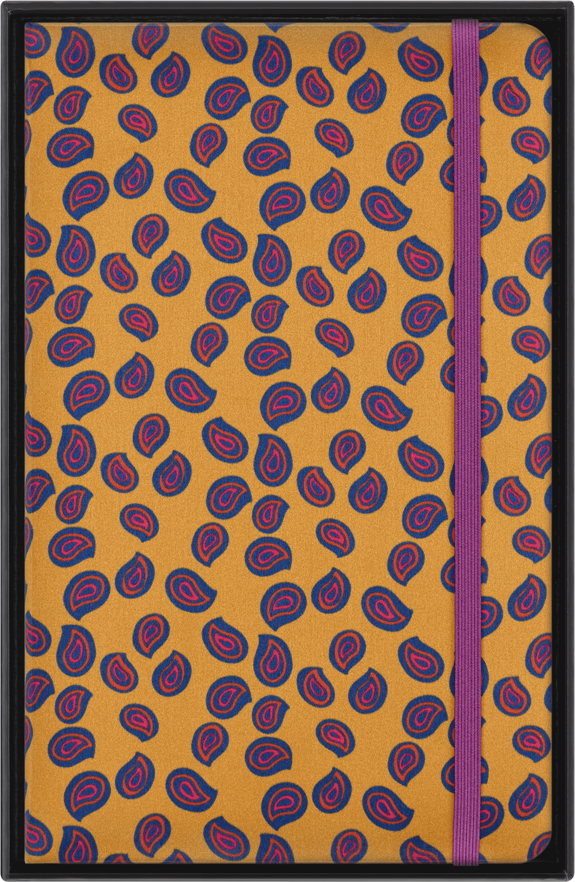 Silk Notebook Large, ruled, hard cover, with gift box