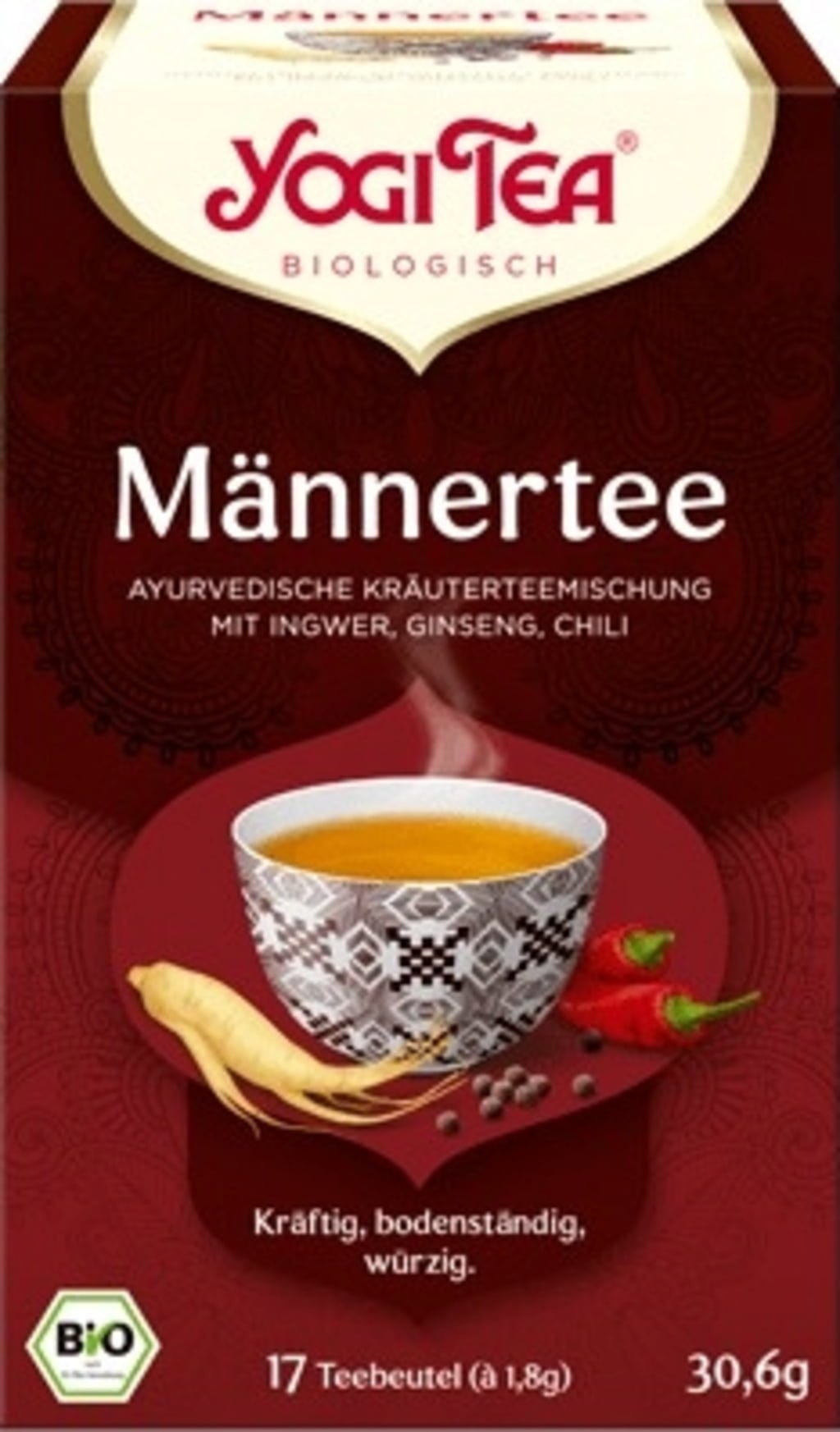 Yogi Tea  Männer Tee Bio, 30,60 g