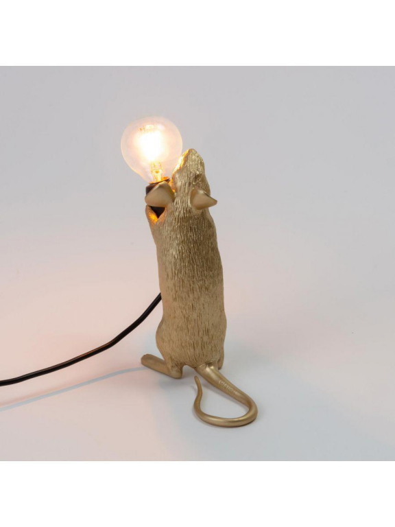 Seletti Mouse Standing tafellamp USB wit