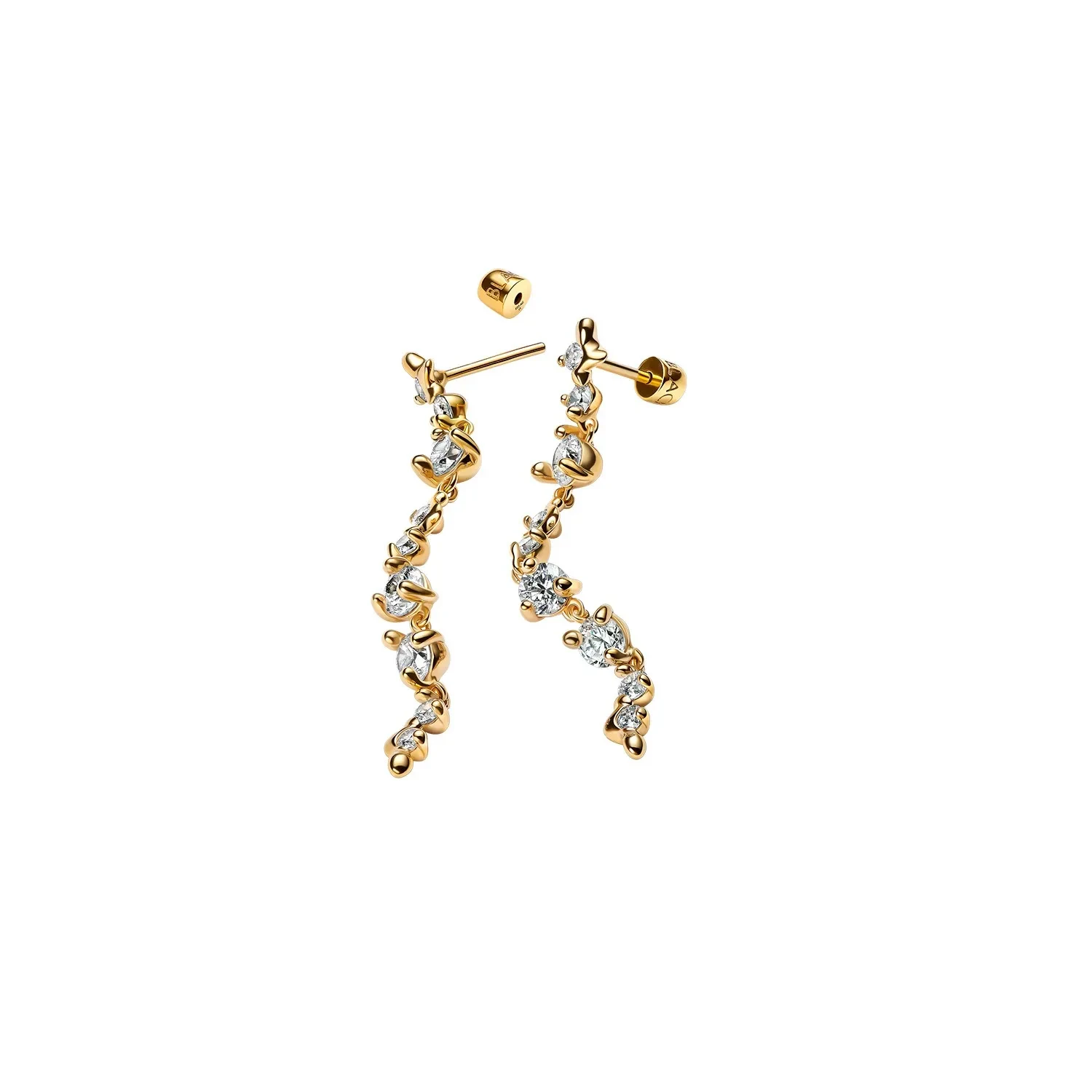 Maria Black Artic Øreringe 18 kt. Forgyldt Sølv 101105YG-L-PAIR