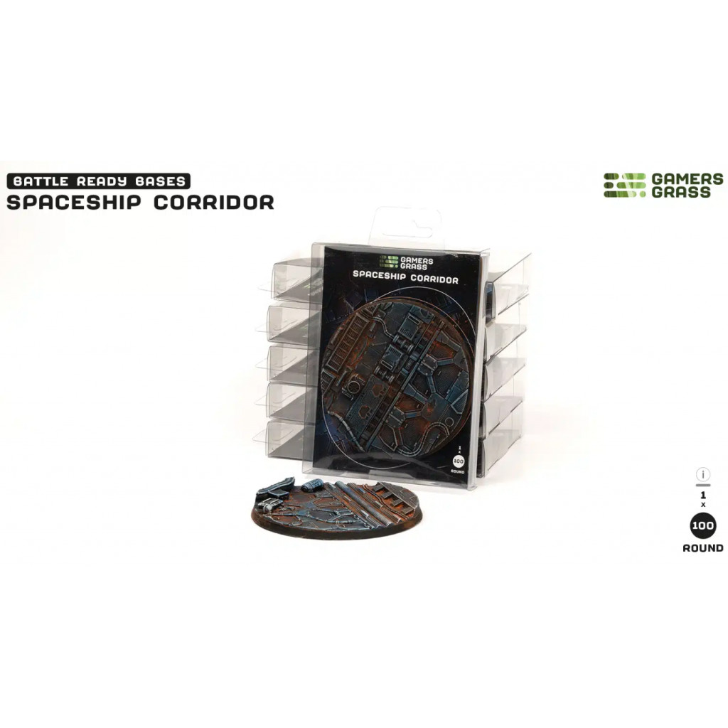 Spaceship Corridor Bases, Round 100mm (x1)