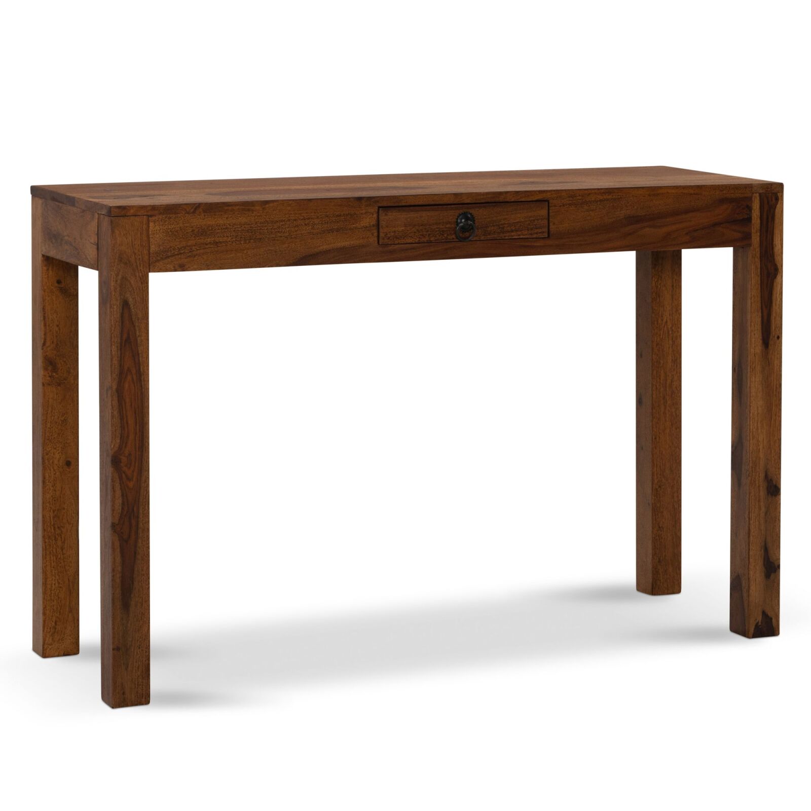 Schreibtisch - Sheesham Massivholz - 118x40 cm