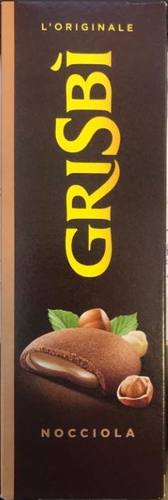 Grisbi Kekse mit Haselnuß Füllung 135g MHD:31.7.25