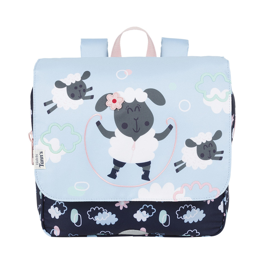 Cartable souple Saute-mouton L'école des Tann's