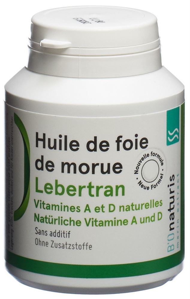 BIONATURIS Lebertran Kaps 165 mg 200 Stk