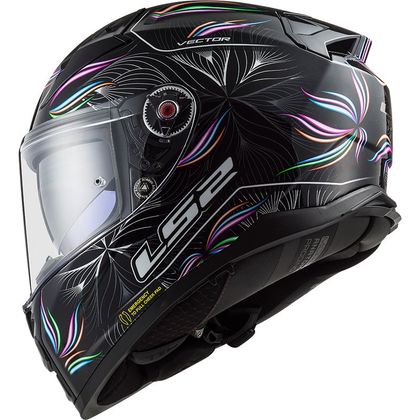 Casque LS2 FF811 - VECTOR II - TROPICAL - Noir / Blanc