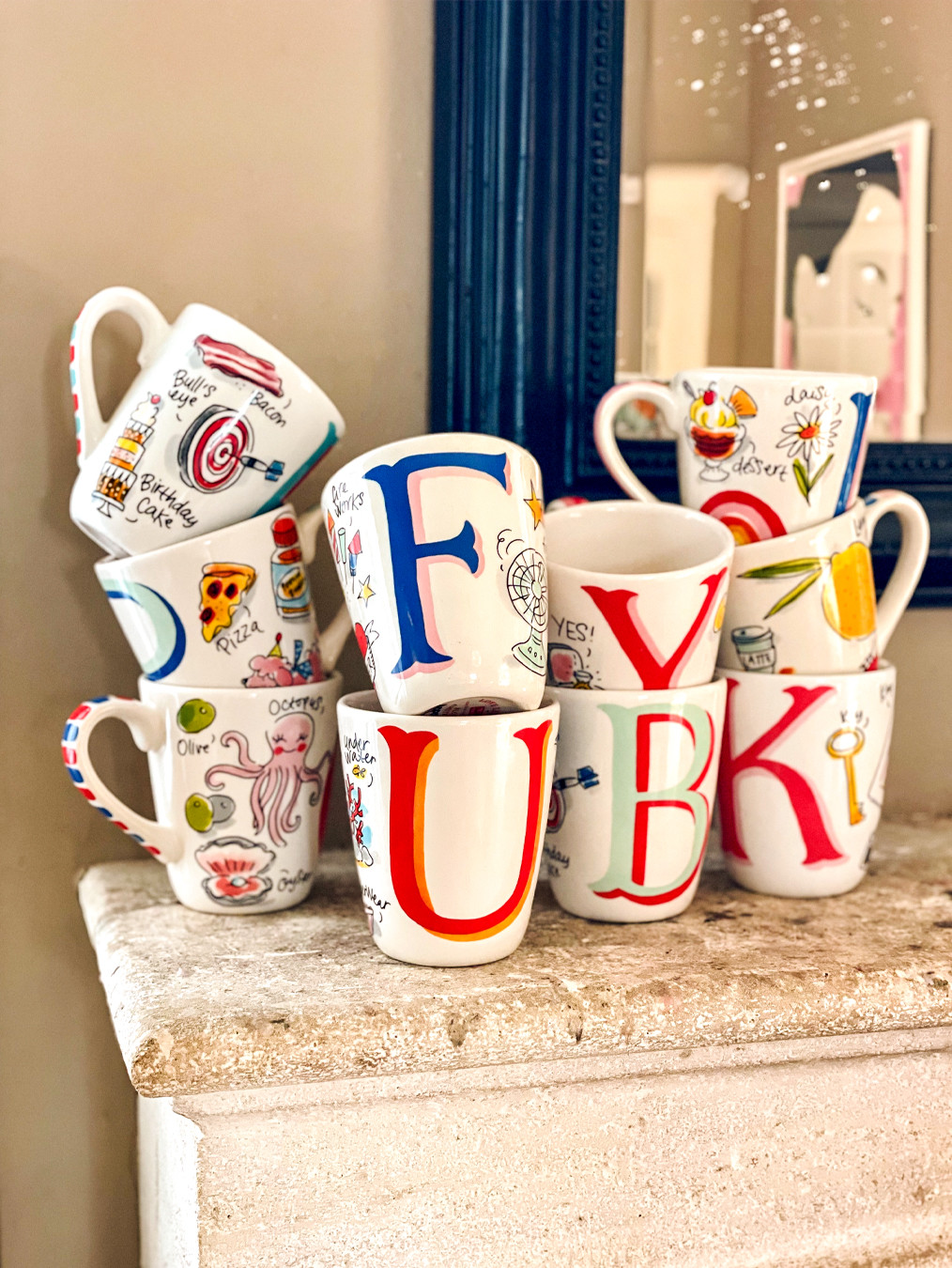 Beker Love Letter U 0,35L