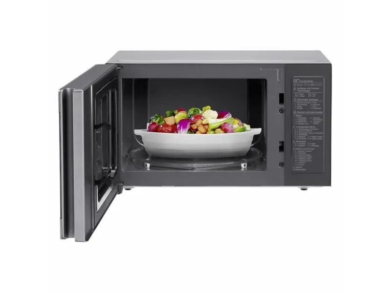 LG NeoChef MH6565CPS - Mikrobølgeovn med grill - 25 liter - 1000 W - rustfrit stål