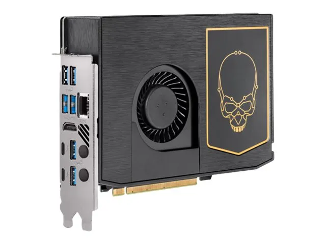 Intel Next Unit of Computing 11 Extreme Kit - NUC11BTMi9 - Barebone - mini PC Intel WM590 - 1 x Core i9 11900KB / op til 4.9 GHz - RAM 0 GB - UHD Graphics - Gigabit Ethernet, 2.5 Gigabit Ethernet, Bluetooth 5.2