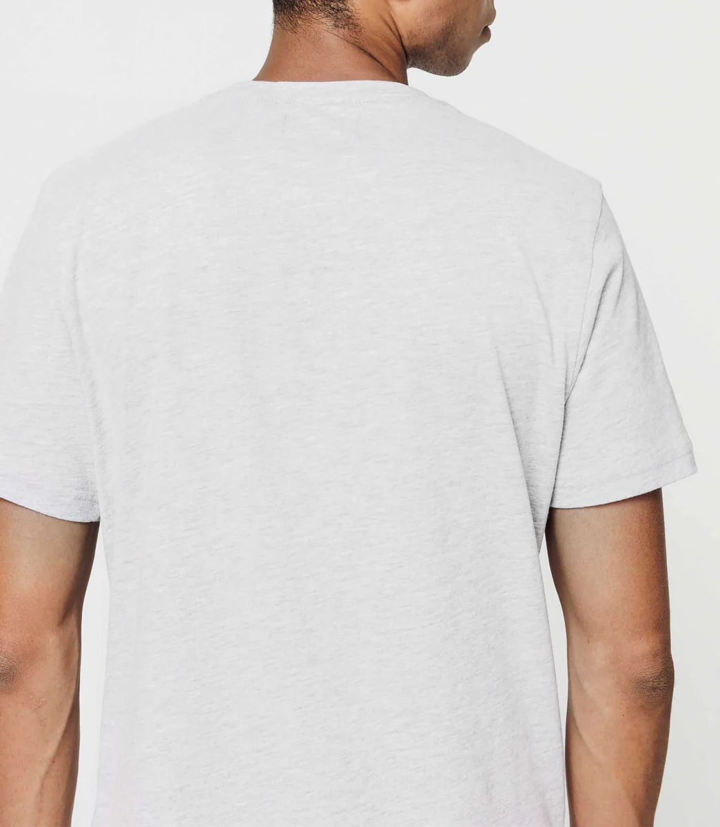 T-shirt gris motif fashion
