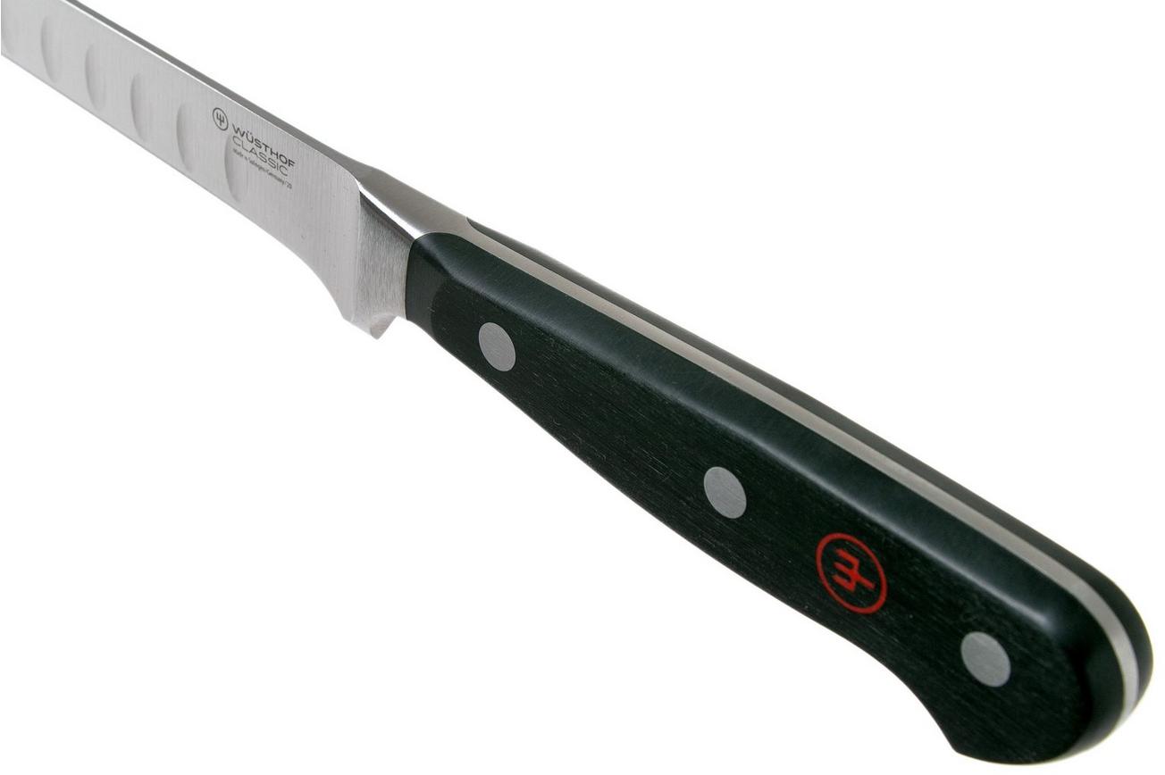 Wüsthof Classic zalmmes 32 cm met kuiltjes, 1040102432