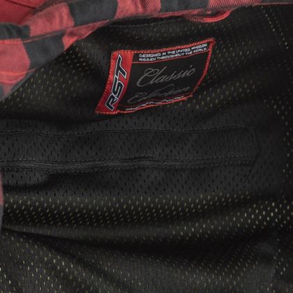 Surchemise RST LUMBERJACK X KEVLAR - Noir / Rouge