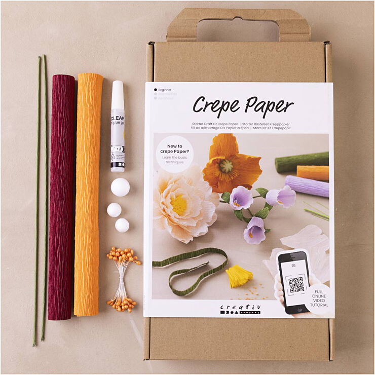Creativ Company Start DIY Kit Crepepapir