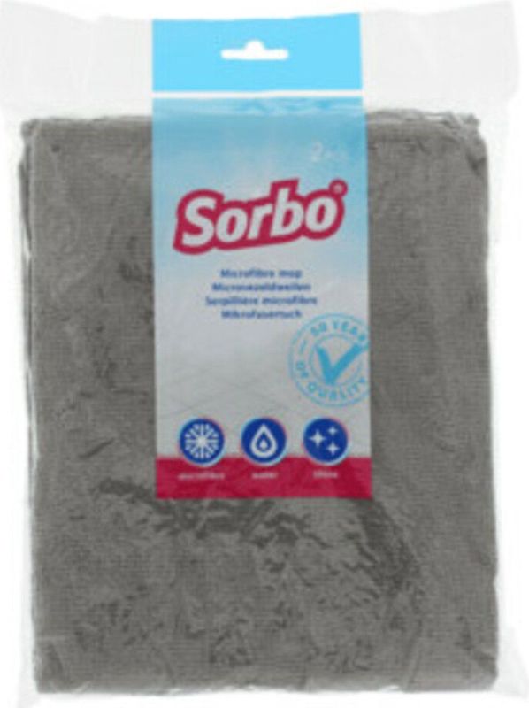Sorbo Microvezeldweil Uni 50x60 cm 2 stuks