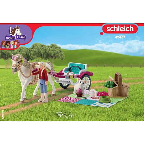 Shleich hestevogn og figur 42467