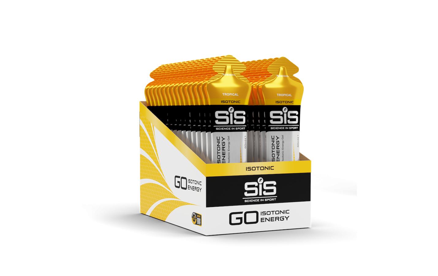 Gel Isotonic Energy Tropical Fruit 30 Stück x 60 mlEnergie-Gel