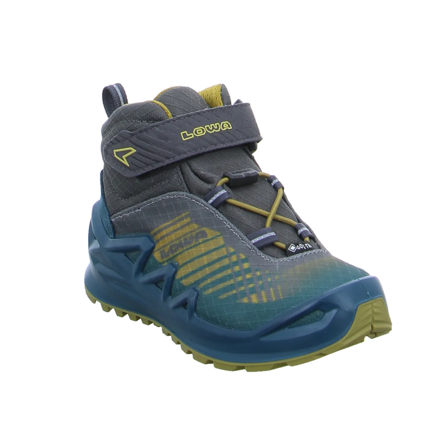 LOWA Kinder-Wanderschuhe Petrol Recycelte Materialien