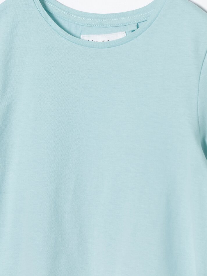 Conjunto com 2 camisetas combinando - Verde Pastel