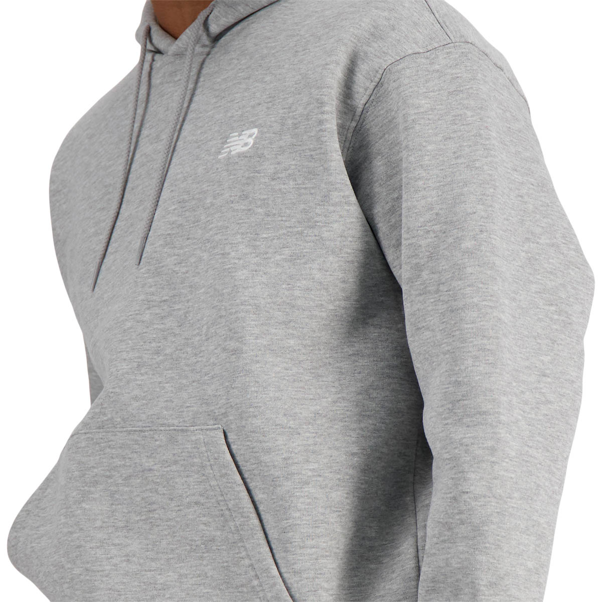 New Balance Small Logo Brushed Hættetrøje Herre