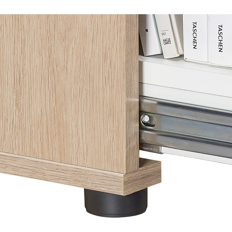 Caisson hauteur bureau bois Tower ECLA H 75cm