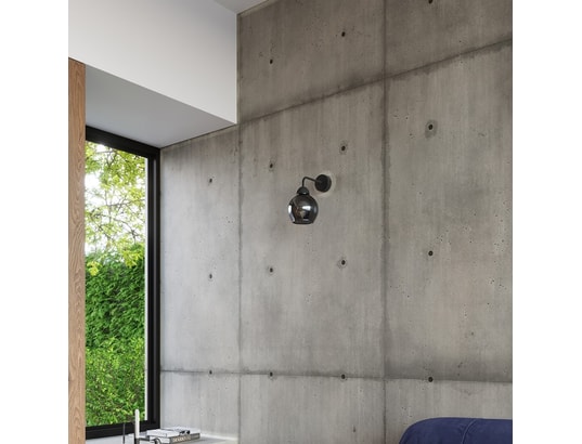 SOLLUX LIGHTING - Applique alino 1 noir